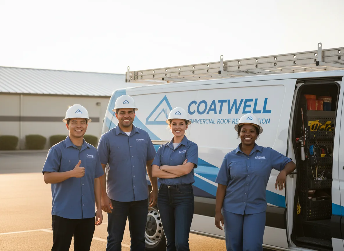 Commercial roof coating company in Alburnett, IA